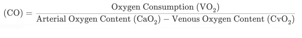 fick formula calculator​