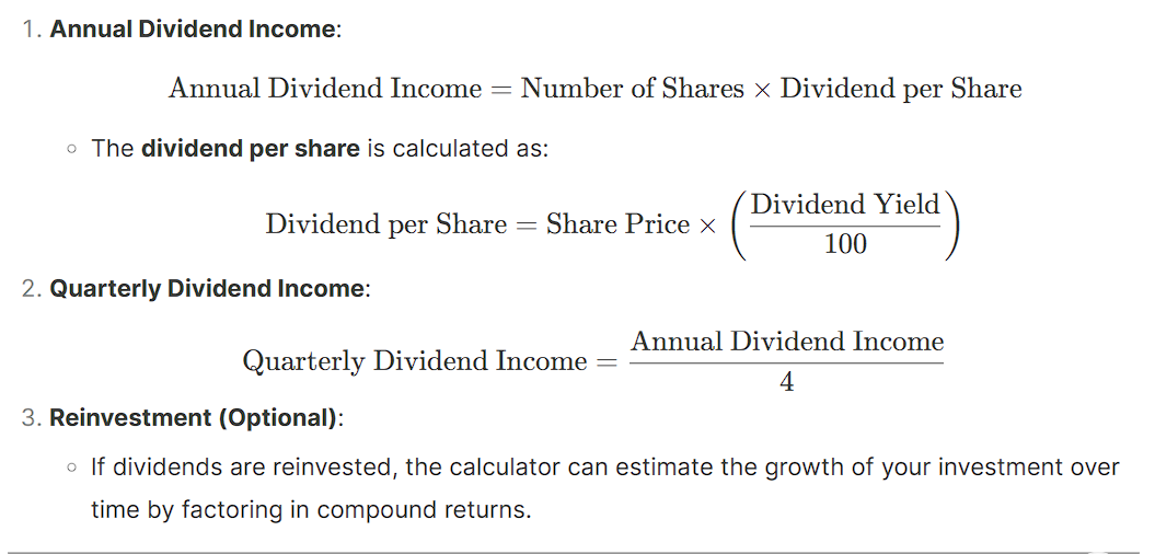 Schd dividend calculator estimate your passive income 2025