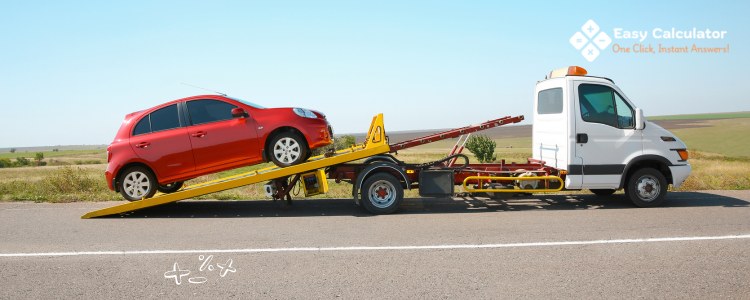 truck towing cost calculator